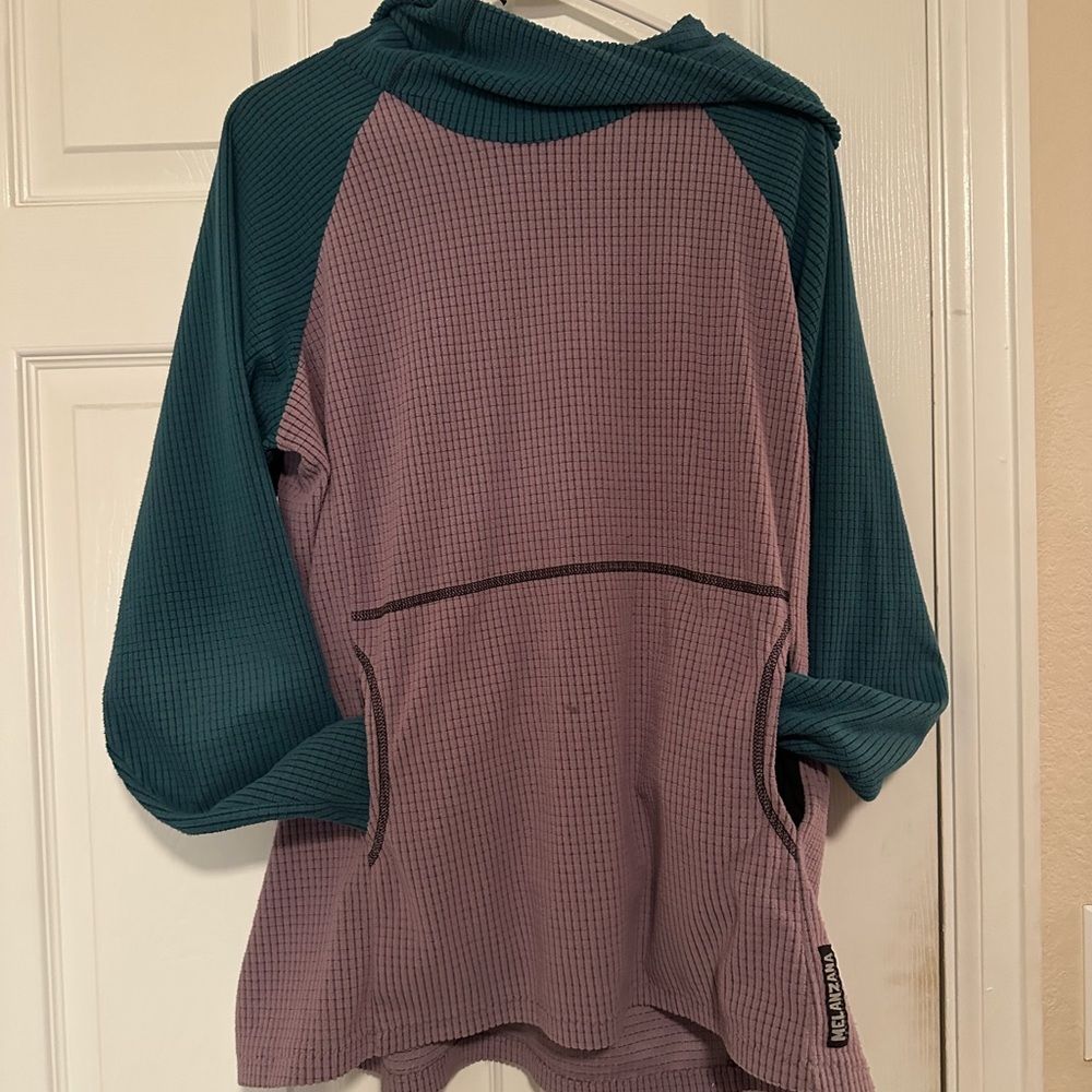 Teal and Purple Melanzana